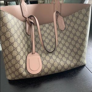 Authentic Gucci reversible tote